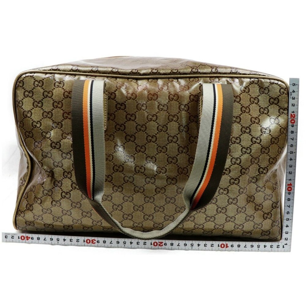 Gucci Boston Bag Bronze PVC - Picture 2 of 5